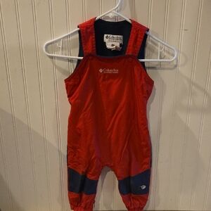 Columbia Kids' Red and Navy Snowsuit